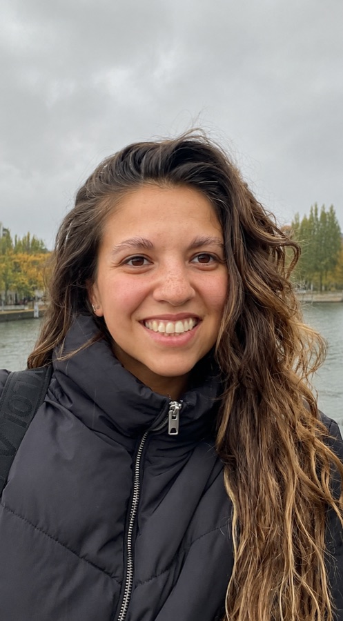 Portrait of Dani Echeverria outdoors beside a river.